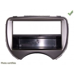 FACADE AUTORADIO NISSAN MICRA (K13) 2011 2013 ARGENT