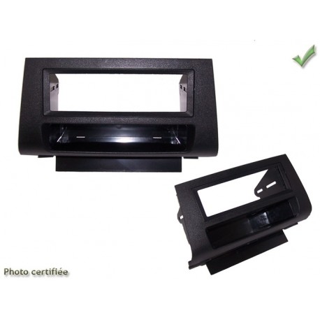 FACADE AUTORADIO MAZDA 3 2003 2009 AVEC CLIM MANUEL NOIR 1DIN