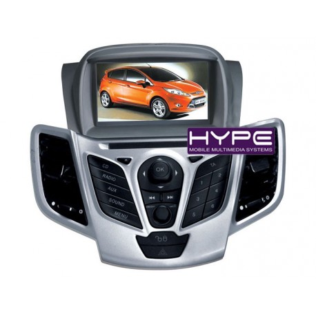 HYPE HSB2938GPS AUTORADIO 2 DIN GPS 18CM DVD/DIVX USB SD POUR FORD FIESTA