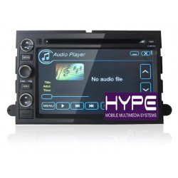 HYPE HSB7150GPS Autoradio 2 DIN GPS 18cm DVD/DIVX USB SD Pour FORD 