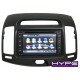 HYPE HSB8901EGPS Autoradio 2 DIN GPS 16cm DVD IPOD USB SD Pour HYUNDAI ELANDRA