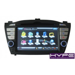 HYUNDAI HYPE HSB8947GPS Autoradio 2 DIN GPS 16cm DVD IPOD USB SD Pour HYUNDAI 