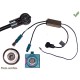 ADAPTATEUR POUR ANTENNE DOUBLE 1 FAKRA 1 DIN AUDI VERS DIN