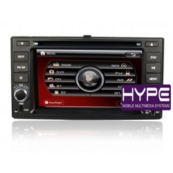 HYPE HSB8926GPS AUTORADIO 2 DIN GPS 16CM DVD DIVX USB SD POUR KIA CERATO SPORTAGE RIO