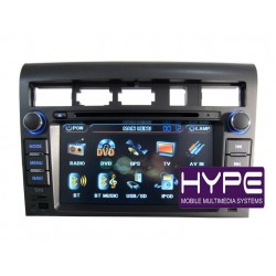 HYPE HSB7066GPS AUTORADIO 2 DIN GPS 18CM DVD DIVX USB SD POUR KIA OPIRUS