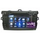 HYPE HSB8912GPS Autoradio 2 DIN GPS 16cm DVD IPOD USB SD Pour TOYOTA 