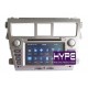 HYPE HSB6825GPS Autoradio 2 DIN GPS 16cm DVD IPOD USB SD Pour TOYOTA 