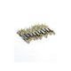 COSSE FEMELLE CONNECTEUR MINI ISO BLEU JAUNE VERT VENDU PAR 10 PIECES