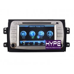 HYPE HSB6830GPS Autoradio 2 DIN GPS 18cm DVD DIVX USB SD IPOD Pour SUZUKI SX4