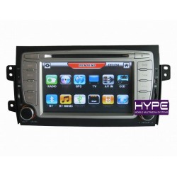 HYPE HSB7165GPS Autoradio 2 DIN GPS 18cm DVD DIVX USB SD IPOD Pour SUZUKI SX4