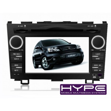 HYPE HSB7721GPS Autoradio 2 DIN GPS 18cm DVD IPOD USB SD Pour HONDA CRV