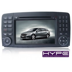 HYPE HSB7213GPS AUTORADIO 2 DIN GPS 18CM DVD USB SD POUR MERCEDES 