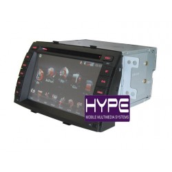 HYPE HSB6621GPS AUTORADIO 2 DIN GPS 18CM DVD DIVX USB SD POUR KIA SORENTO