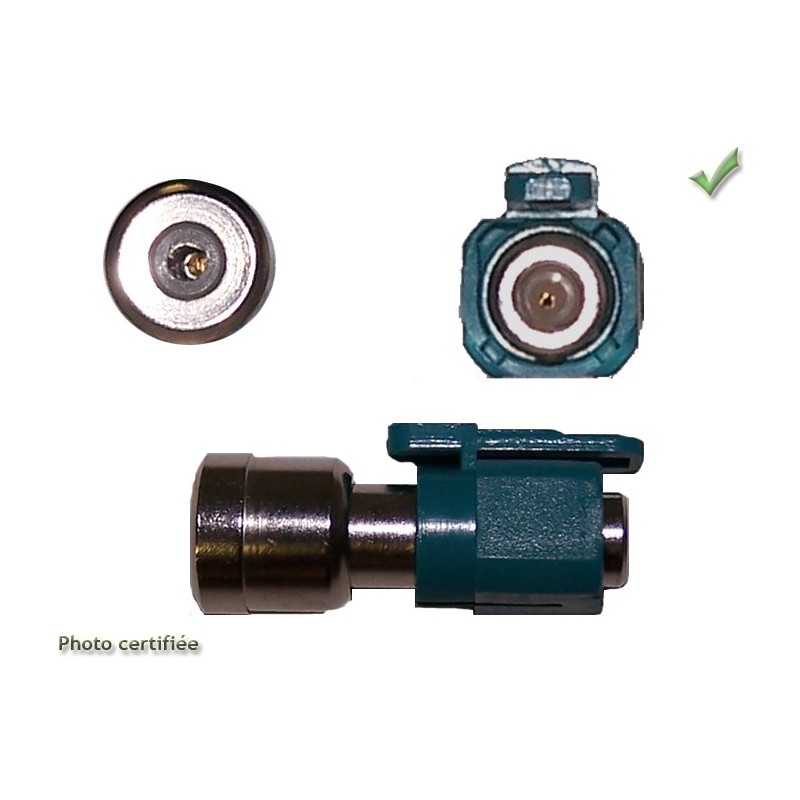 AERZETIX: Adaptateur Pour Antenne Auto Autoradio FAKRA ISO Femelle