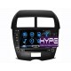 HYPE HSB8110GPS AUTORADIO 2 DIN GPS 20CM DVD DIVX USB SD IPOD POUR MITSUBISHI ASX 