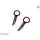 KIT CLE EXTRACTION AUTORADIO AUDI FORD MERCEDES VOLKSWAGEN BECKER PAIRE