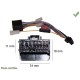CABLE SPECIFIQUE AUTORADIO ISO PIONEER