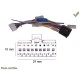 CABLE SPECIFIQUE AUTORADIO ISO BLAUPUNKT