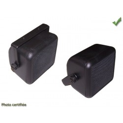 HAUT-PARLEUR BOX D100 2 VOIES 60W NOIR (XL100+51028Nx2)
