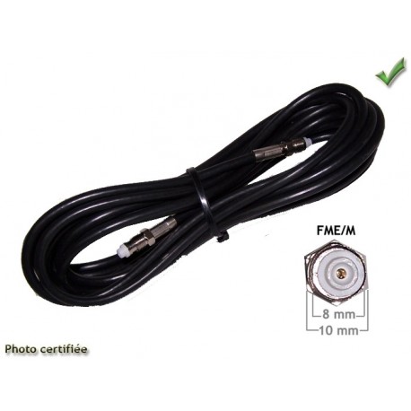 RALLONGE ANTENNE FME-FME 5M