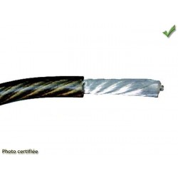 BOBINE DE FIL ELECTRIQUE 1mm2 10M NOIR