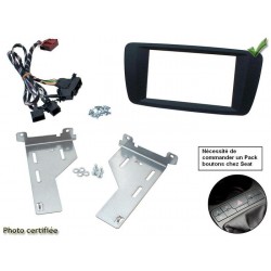 Kit 2 din seat ibiza 2014 noir