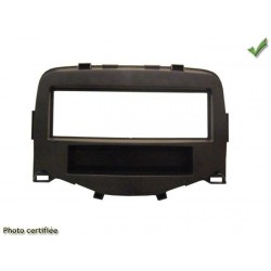 Facade autoradio citroen c1 2014 peugeot 108 2014 toyota aygo 2014 noir