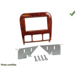 Kit 2 din mercedes s w220 1998 2005 couleur bois