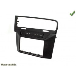 Kit 2 din volkswagen golf7 11/2012 noir laque prevoir commande au volant