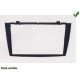 Facade autoradio double din peugeot 308 2007 2013 argent