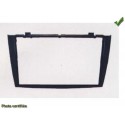 Facade autoradio double din peugeot 308 2007 2013 argent