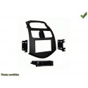 Facade autoradio chevrolet spark 2013 simple din ou double din noir mat