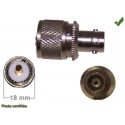 Adaptateur d antenne cb uhf (pl)/f - bnc/m (unitaire)