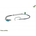 Adaptateur d antenne double 1 fakra 1 iso audi vers din