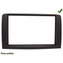 Facade autoradio double din fiat idea 2005 noir
