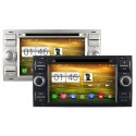 Autoradio Android 4.4.4 Wifi GPS Waze Ford Kuga, C-Max, S-Max, Fiesta, Focus, Fusion, Transit, Mondeo