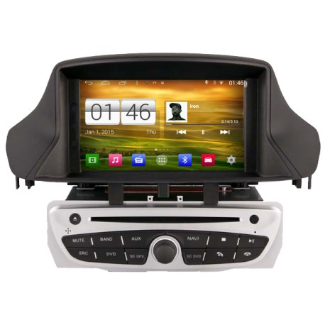 Autoradio GPS Wifi Bluetooth Android Renault Megane 3