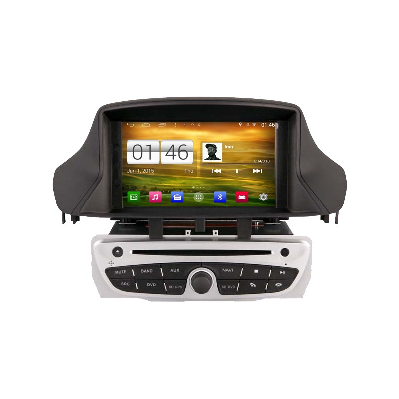 Autoradio GPS Wifi Bluetooth Android Renault Megane 3