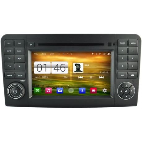Autoradio GPS Android Mercedes Benz ML W164 & GL X164 de 2005 à 2012