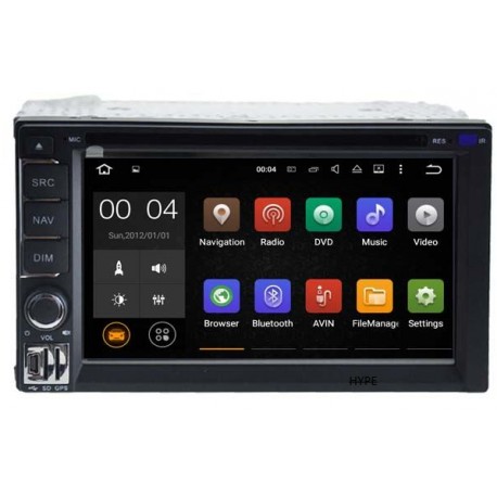 AUTORADIO DOUBLE DIN GPS HYPE