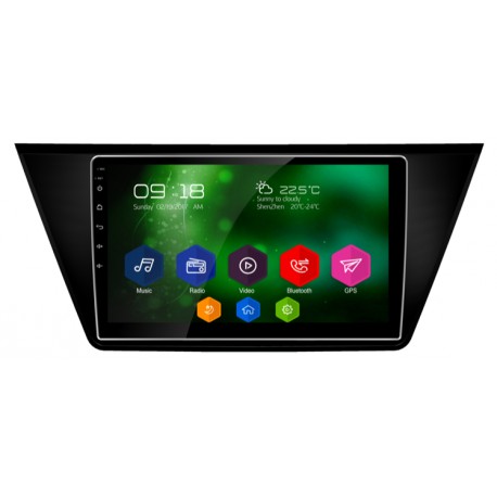 Autoradio Android 6.0 GPS Volkswagen Touran - Grand écran tactile 10,2"