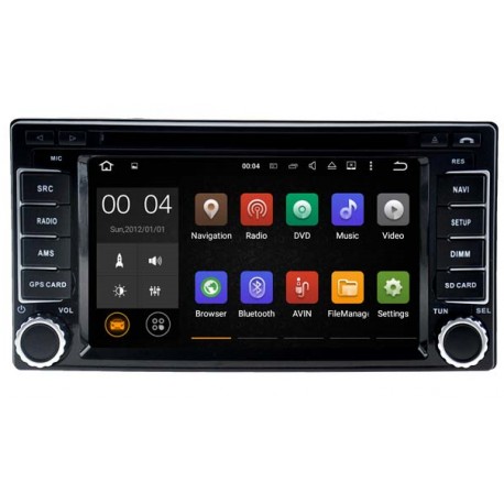 Autoradio Android 7.1 GPS Subaru Impreza, Forester & XV avant 2013