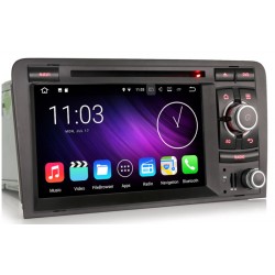 AUTORADIO CARPLAY ANDROID GPS HYPE AUDI A3