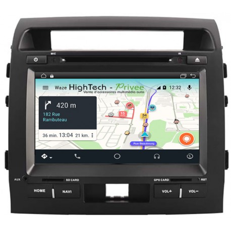 AUTORADIO GPS TOYOTA LAND CRUISER 200 de 2007 à 2013 ANDROID OU WINDOWS