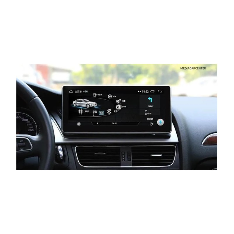 Pour Audi A5 2009-2016 Autoradio GPS Navigation Voiture Lecteur multimédia  Android Auto Vidéo Stéréo Sans Fil Carplay 2din Unité Tête