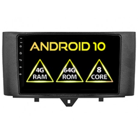 AUTORADIO ANDROID GPS SMART FOR TWO 2011-2015