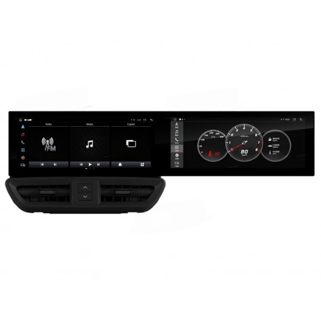Écran 12.3 '' + 12.3 '' pour Porsche Cayenne 2010-2017 voiture multimédia stéréo GPS CarPlay Player