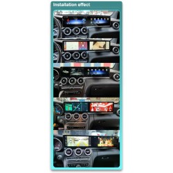 Écran interactif double 12,3''+12,3'' pour Mercedes Benz Classe C C205 W205 S205 C253 C180 C200 C220 C250 C260 C280 C300 C
