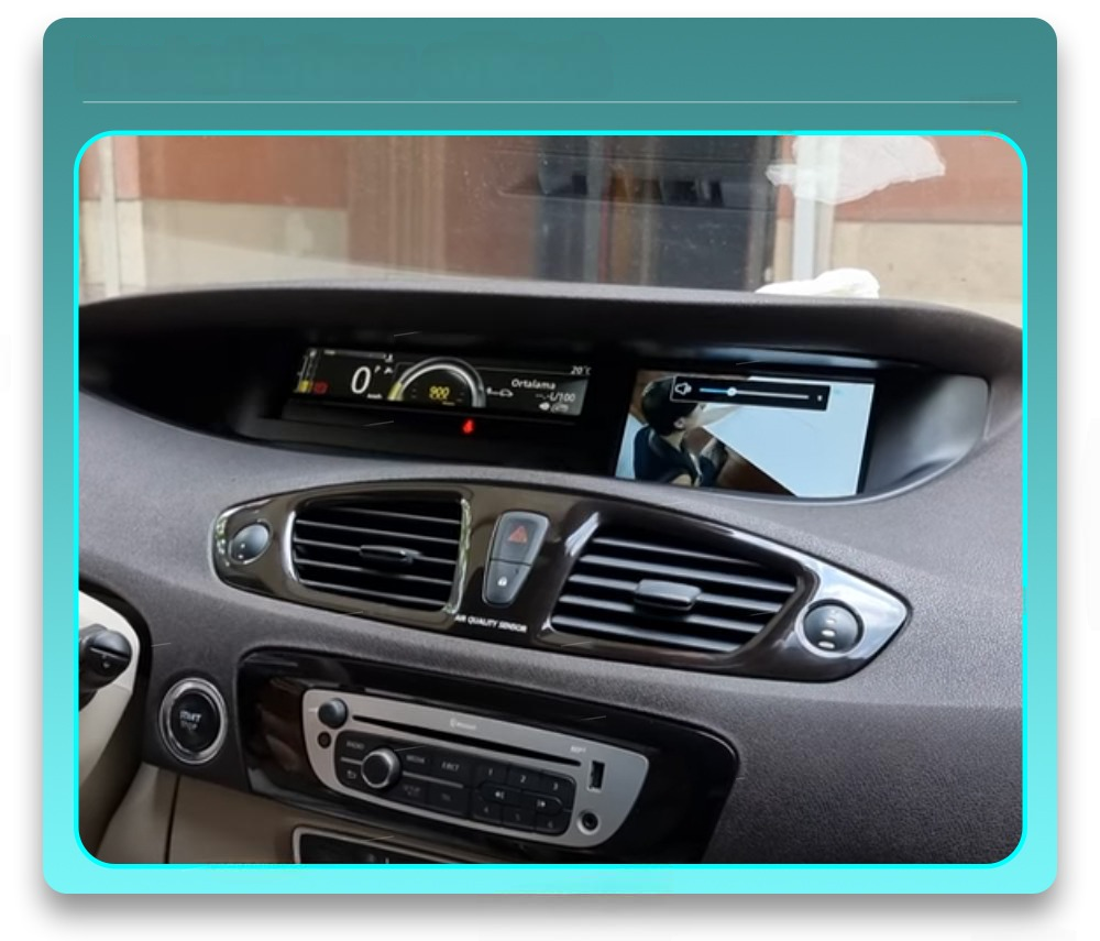 ecran carplay renault scenic